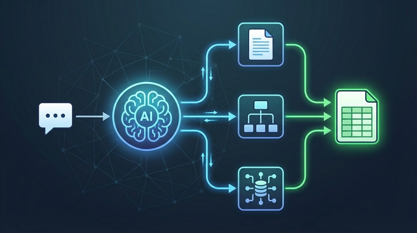 Agenttinen työnkulku ja itsekorjaavuus