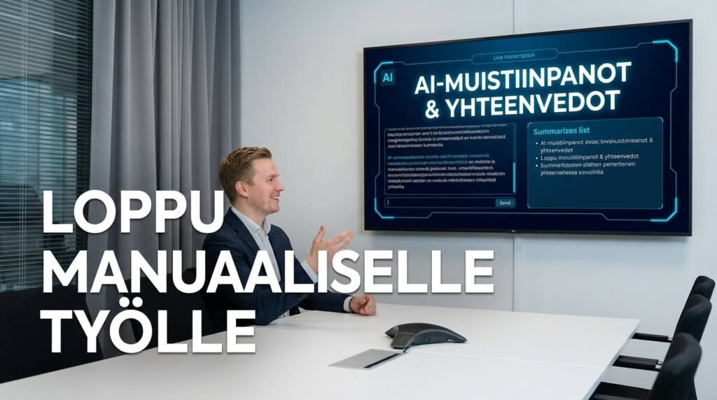 AI-muistiinpanot kokouksesta