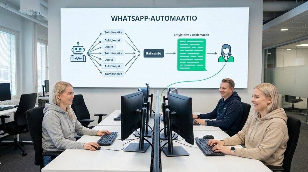 Automaattiset WhatsApp-vastaukset