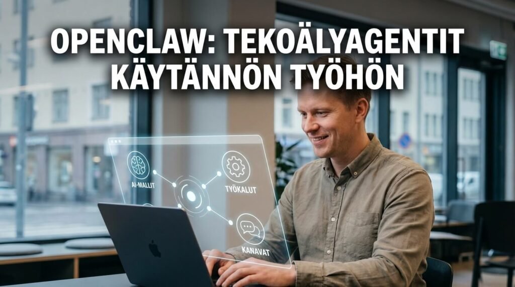 OpenClaw tekoälyagentti käytännön työssä tietokoneella