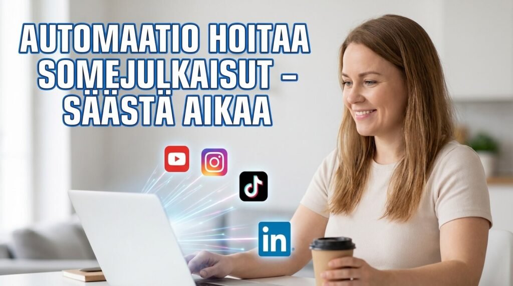 Automaatio hoitaa somejulkaisut kerralla ja säästää aikaasi