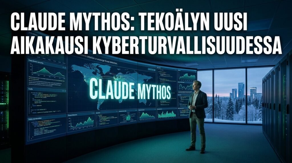 Claude Mythos -tekoälymalli kyberturvallisuuden valvomossa