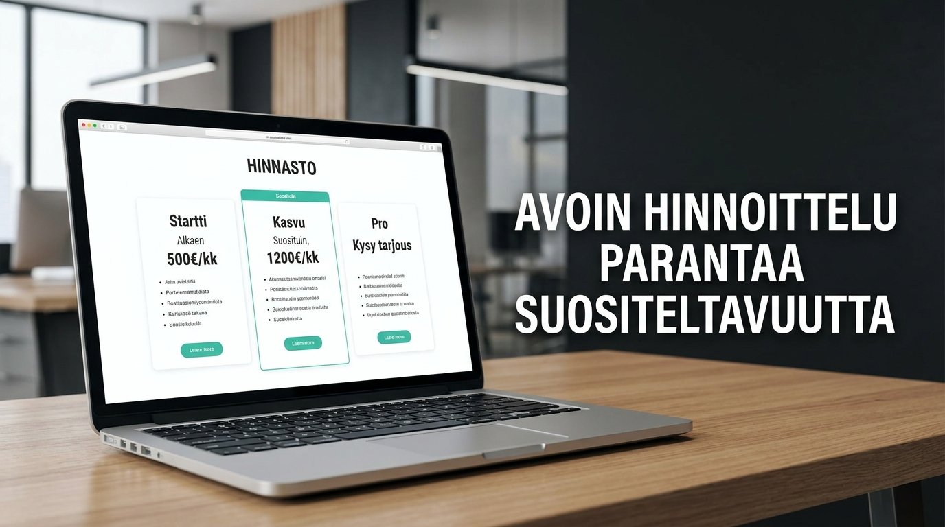 Hintojen kertominen vaikuttaa positiivisesti näkyvyyteen tekoälyssä