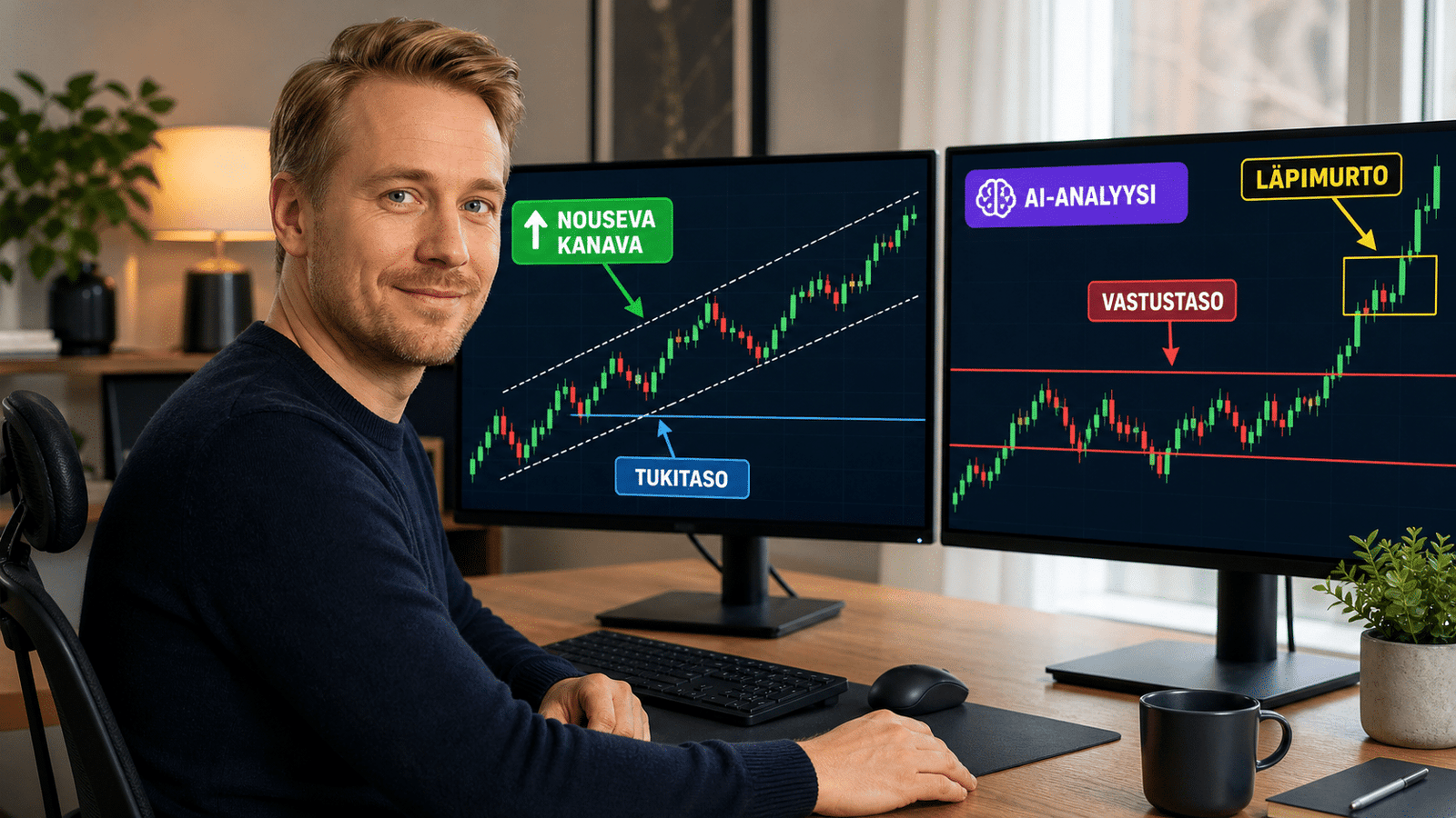 Paras AI-botti sijoittamiseen 2026? Vertailussa TradingView Remix, Claude, ChatGPT+TradingKit ja Kimi K3