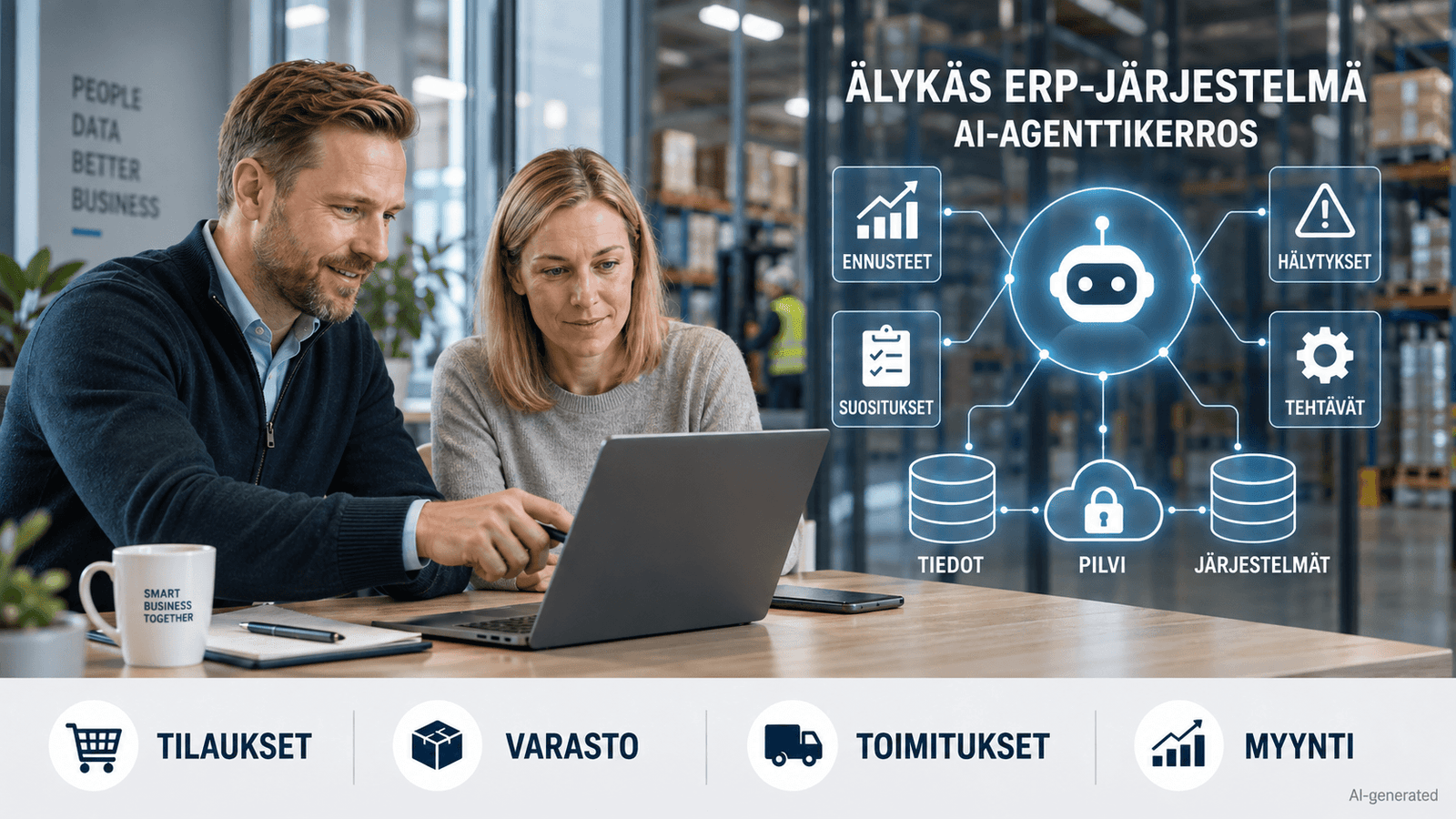 Tekoälyagentti toiminnanohjaukseen – miten se toimii ja miten valmistaudut